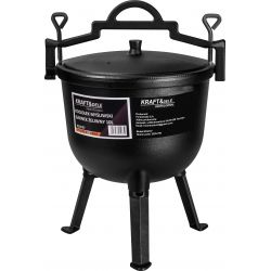 Kociołek myśliwski / Garnek żeliwny 10L KD4187
