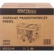 Agregat Prądotwórczy 7kW Diesel 230V 32A KD3244