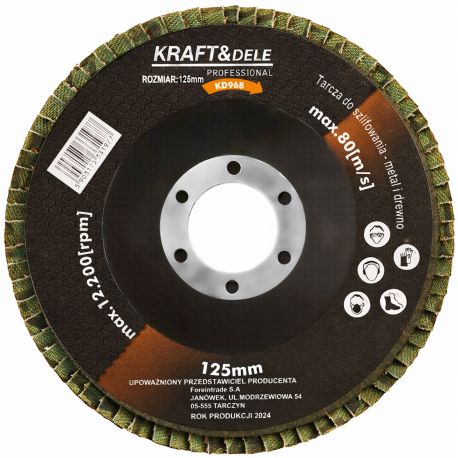 Tarcza listkowa 115mm P40 KD960