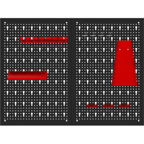 TABLICA NARZĘDZIOWA WARSZTATOWA METALOWA 80x60cm KD11896