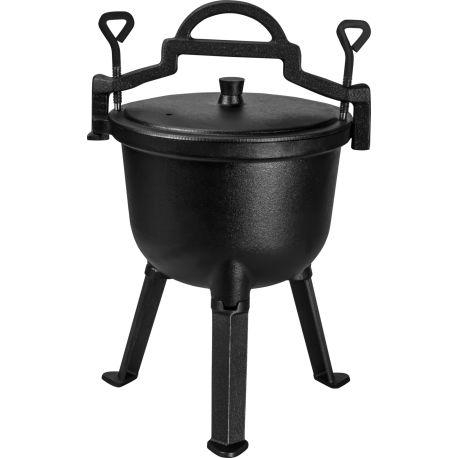 Kociołek myśliwski / Garnek żeliwny 4L KD4185