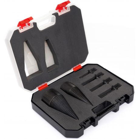 Zestaw wierteł do rozłupywania / łupania drewna 32mm / 42mm KD11248