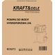 Pompa do wody hydroforowa 24L 1400W 4800L/h KD5273
