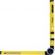 kątomierz budowlany/poziomica/cyrkiel 3w1 KD10442