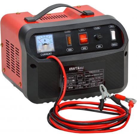 Prostownik samochodowy 12/24V 40A 300Ah KD1909