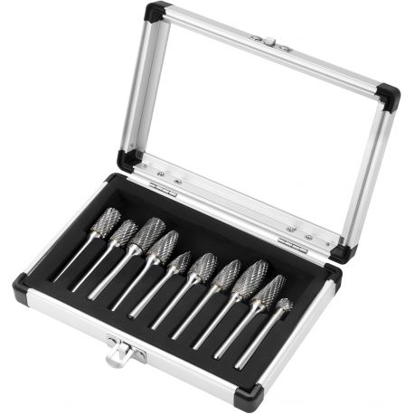 FREZY/PILNIKI TRZPIENIOWE DO METALU 10EL. KD3580