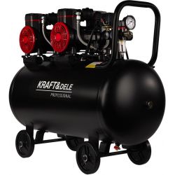 Kompresor bezolejowy 100L / 1500W x 2 KD1392