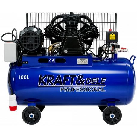 Kompresor olejowy 100L 4100W 650L/min KD4056