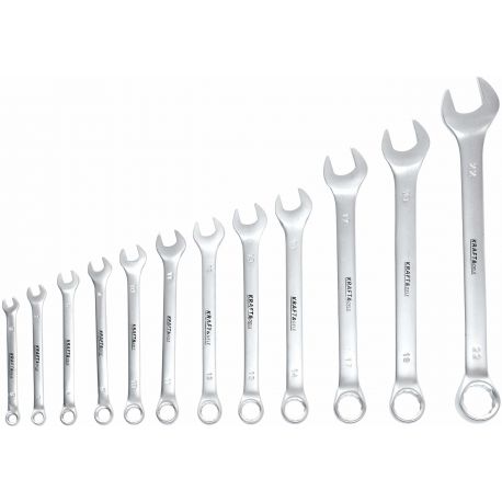 KLUCZE PŁASKO-OCZKOWE 12el.