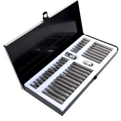 Komplet Kluczy Bitów specjalnych HEX TORX SPLINE 40cz.