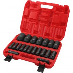 ZESTAW NASADEK UDAROWYCH 20 ELEMENTÓW 6-KĄTNE 1/2" KD11794