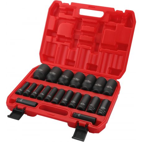 ZESTAW NASADEK UDAROWYCH 20 ELEMENTÓW 6-KĄTNE 1/2" KD11794
