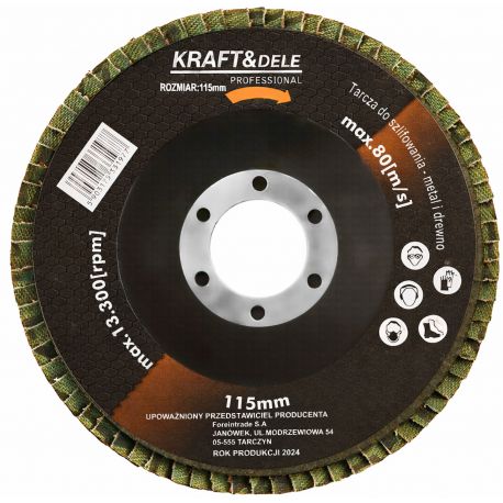 Tarcza listkowa 115mm P40 KD960