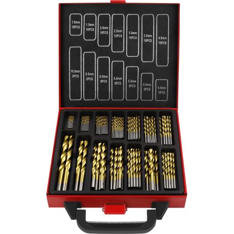 Zestaw wierteł do metalu 1-10mm 99el. KD5967