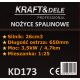Nożyce spalinowe do żywopłotu KD173 1700W 650mm