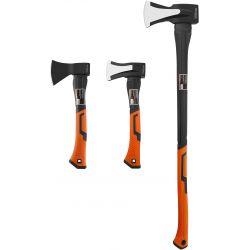 Zestaw siekier fiberglass 600g 1000g 2200g KD235