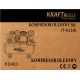 Kompresor olejowy 50L 2,8kW 480L/min KD403
