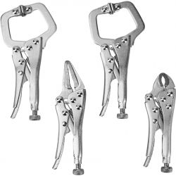 Szczypce zaciskowe spawalnicze 4szt. KD10568