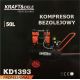 Kompresor Bezolejowy 2200W 50L KD1393