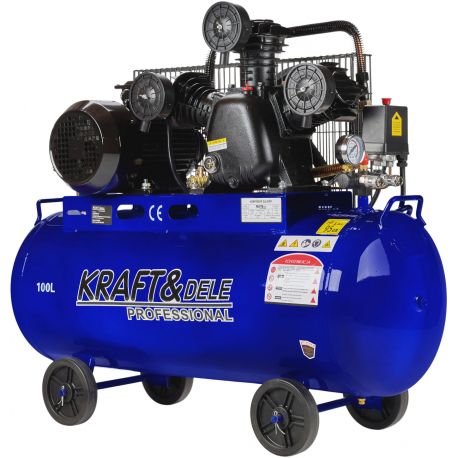Kompresor olejowy 100L 4100W 650L/min KD4066