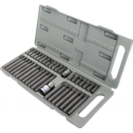 Komplet Kluczy Bitów specjalnych HEX TORX SPLINE 40cz.