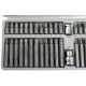 Komplet Kluczy Bitów specjalnych HEX TORX SPLINE 40cz.