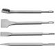 Zestaw 4 Dłut do betonu SDS KD10208