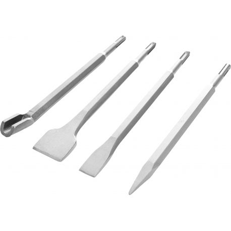 Zestaw 4 Dłut do betonu SDS KD10208