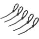 Opaski zaciskowe nylonowe 2,5x100mm 100szt. KD10862