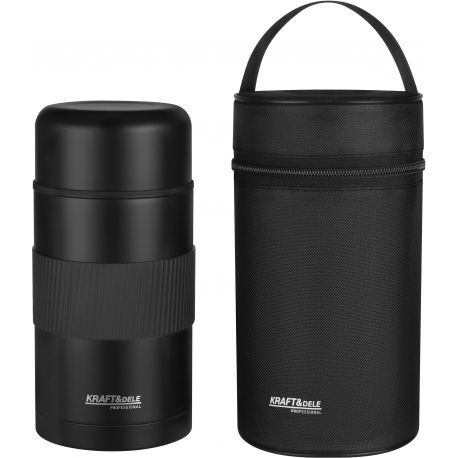 Kubek termiczny 1L + pokrowiec KD4270