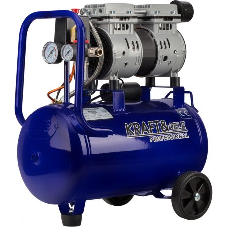 Kompresor bezolejowy 24L 1200W 220L/min KD4099