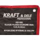 Klucze płasko - oczkowe 25el. 6-32mm CRV KD11052