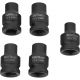 ZESTAW NASADEK UDAROWYCH 35el. 1/2" KD11756