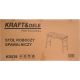 Stół roboczy spawalniczy 532x1068x705-930 mm KD639