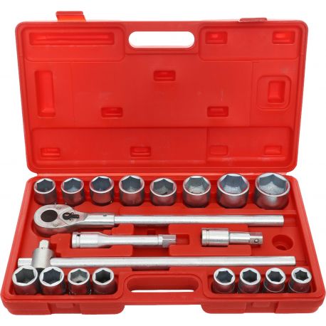 Zestaw nasadek 3/4" sześciokątne 21el. KD304