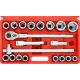 Zestaw nasadek 3/4" sześciokątne 21el. KD304