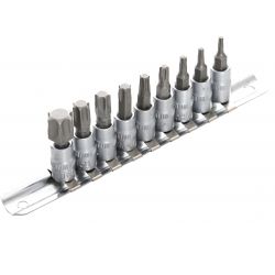 Zestaw nasadek z bitami 1/4" 9el. KD10241