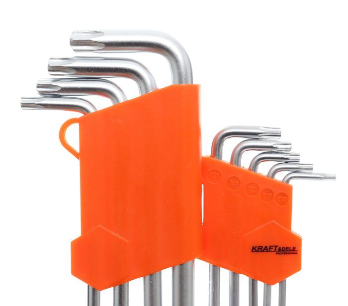 Imbusové kľúče TORX 9ks KD10295