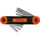ZESTAW IMBUSÓW SKŁADANYCH 8 EL. TORX KD11935