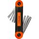 ZESTAW IMBUSÓW SKŁADANYCH 8 EL. TORX KD11935