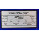 Kompresor olejowy 100L 2 TŁOKI 230V KD4054