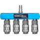 Szybkozłączka pneumatyczna 1/4" KD2166