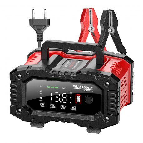 Prostownik automatyczny 12V / 24V 20A KD5323