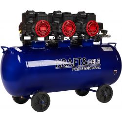 Kompresor bezolejowy 100L 6000W 660L/min KD4094