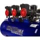 KOMPRESOR BEZOLEJOWY 100L 6000W 660L/MIN NIEBIESKI KD4094