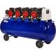 KOMPRESOR BEZOLEJOWY NIEBIESKI 120L 4 TŁOKI 400V 7kW KD4095