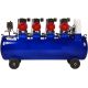 KOMPRESOR BEZOLEJOWY NIEBIESKI 120L 4 TŁOKI 400V 7kW KD4095