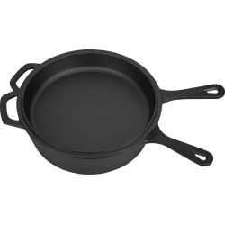 Rondel żeliwny z patelnią 3w1 26cm indukcja KD4245