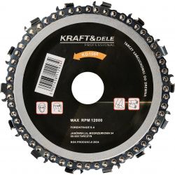 Tarcza łańcuchowa do drewna 125x22,2mm KD1060