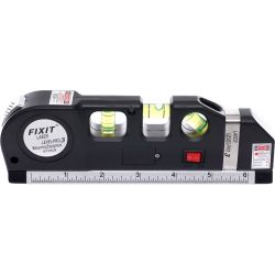 Poziomica laserowa z miarą 250cm KD10437